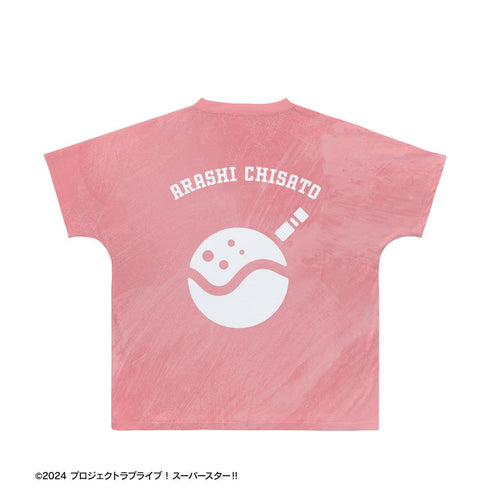 『ラブライブ!スーパースター!!』描き下ろし 嵐 千砂都 スーパースター!!ver. Ani-Art フルグラフィックTシャツユニセックス